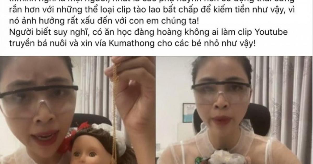 Trước đó Youtuber Thơ Nguyễn cũng thực hiện nội dung xin vía học giỏi với búp bê và hứng trọn "gạch đá" từ cư dân mạng.