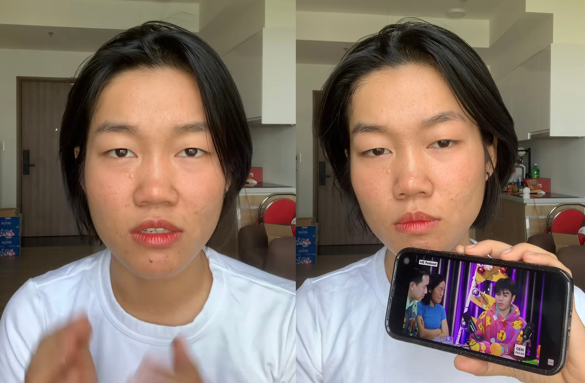 Ngay sau đó Lê Thụy hính thức lên tiếng về phát ngôn gây tranh cãi. Cô cho biết ekip chương trình đã cắt ghép câu nói của cô gây hiểu nhầm.