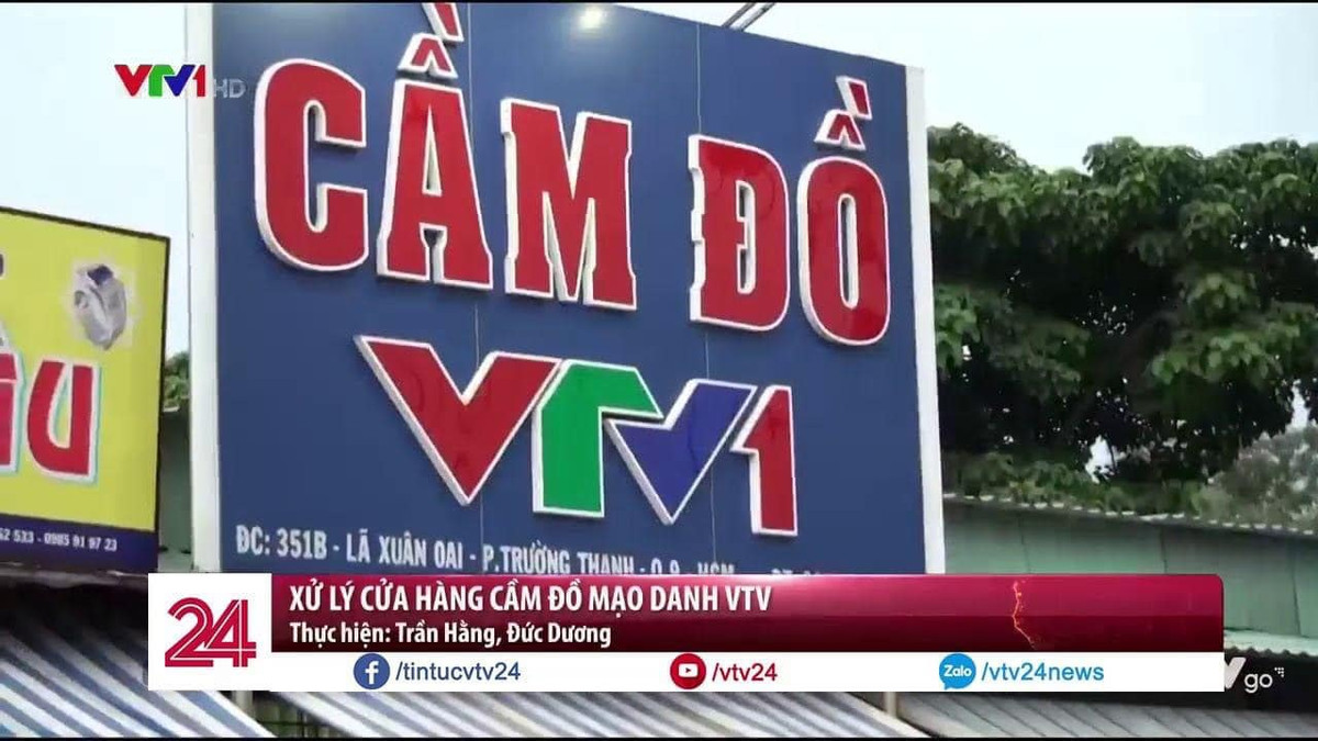 Tấm biển bá đạo "fake" nhà đài từng được đưa lên hẳn truyền hình để cảnh báo.