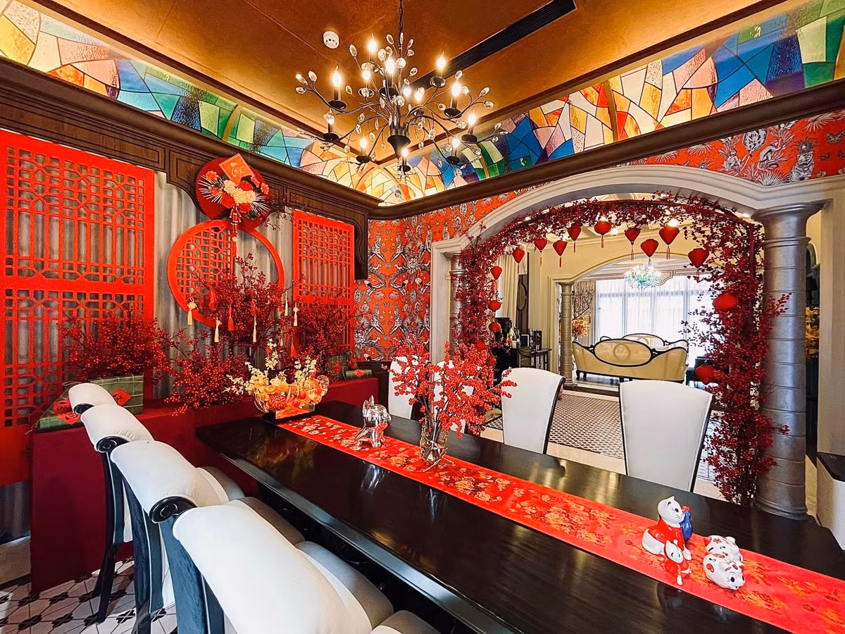 Đoàn Di Băng lần lượt chia sẻ mọi ngóc ngách rực rỡ của nhà mình khiến netizen "phát ghen". Ảnh: FBNV