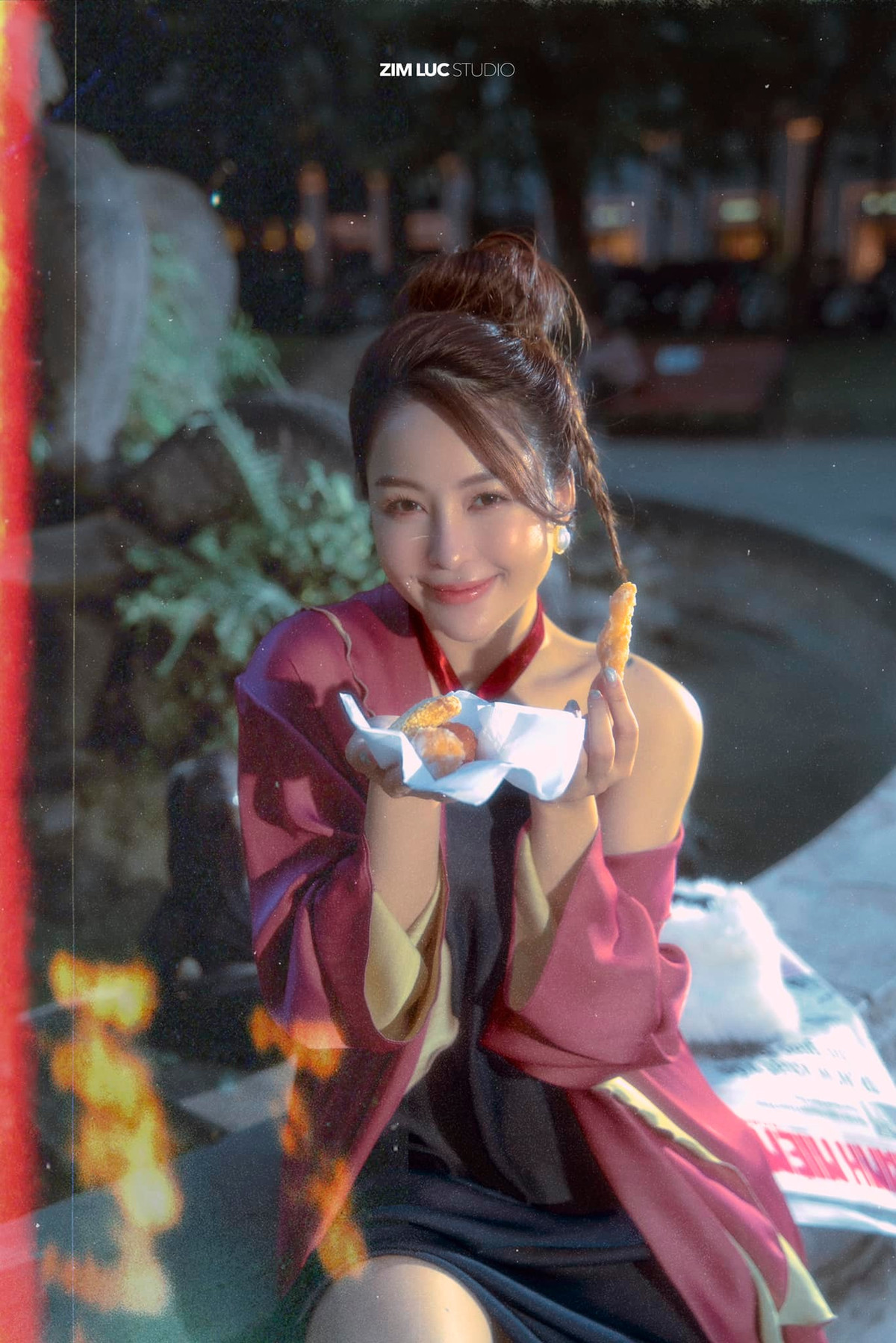 Sau khi giảm cân, Trâm Anh nhanh chóng lấy lại được vóc dáng nuột nà, cân đối.