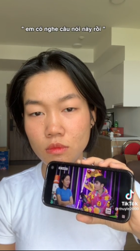 Cô cho biết ekip chương trình đã cắt ghép câu nói của cô nên mới gây hiểu nhầm như vậy.