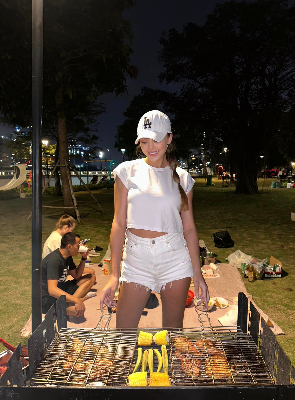 Nhan sắc sau sinh của Dianka khiến nhiều người ghen tỵ.