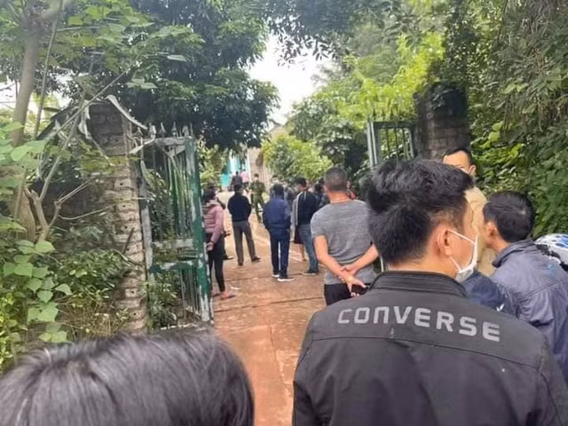 Một lúc sau mẹ đẻ Hiếu là bà Bùi Thị Thoa (SN 1949) về nhà, tới sân lại xảy ra cãi vã với Hiếu vì vậy y tiếp tục dùng dao chém mẹ tử vong. Sau đó, y dùng bao tải phủ lên người nạn nhân rồi vào nhà ngồi. Trưa cùng ngày, bố đẻ Hiếu là ông Trần Đình Luật (SN 1949) cũng bị Hiếu chém tử vong khi vừa về tới sân nhà. 