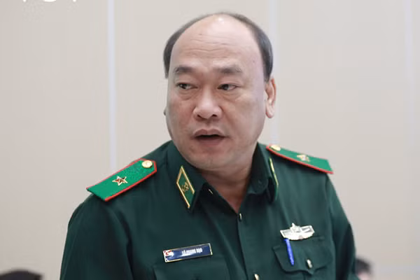 Thieu tuong Le Quang Dao giu chuc Tu lenh Canh sat bien Viet Nam