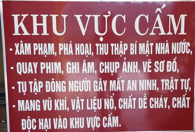 De dam bao “bi mat”, xa dong loat cam nguoi dan quay phim, chup anh