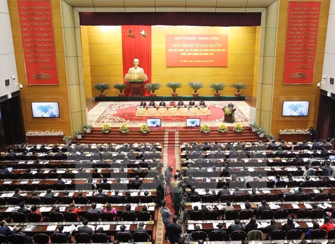 Toàn cảnh hội nghị.