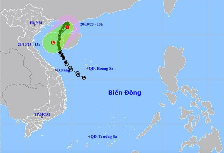 Bao so 5 suy yeu, khong khi lanh tran ve, co noi duoi 14 do C