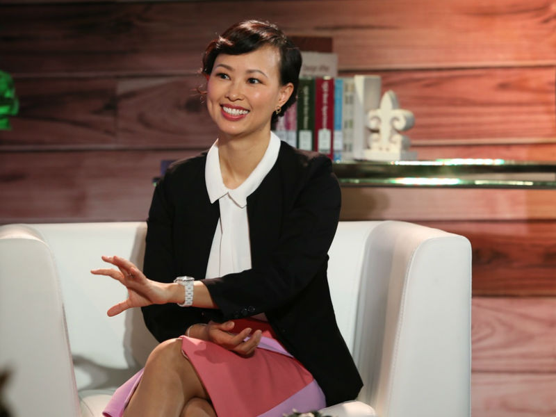 Shark Linh từng là một nhân viên ngân hàng trước khi trở thành “cá mập” tài năng như ngày nay.