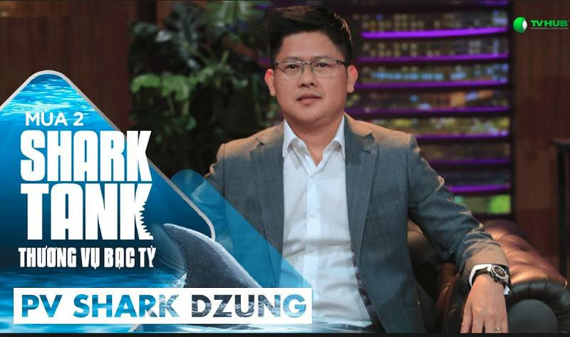 Shark Nguyễn Mạnh Dũng (Dzung Nguyễn) từng làm lập trình viên cho FPT, sau đó ông đã quyết định sang Nhật Bản du học và làm việc trong quỹ đầu tư mạo hiểm Nhật Bản. Nguồn ảnh: VTV.