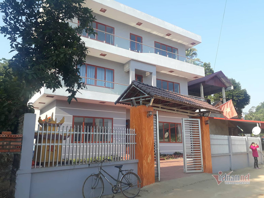 Ngôi nhà của Đức Chinh xây trong vòng 1 năm với chi phí hơn 2 tỷ đồng. Ảnh: Vietnamnet.