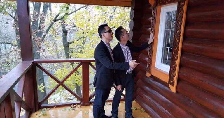 Không gian bên ngoài thoáng mát. Ảnh: Facebook.