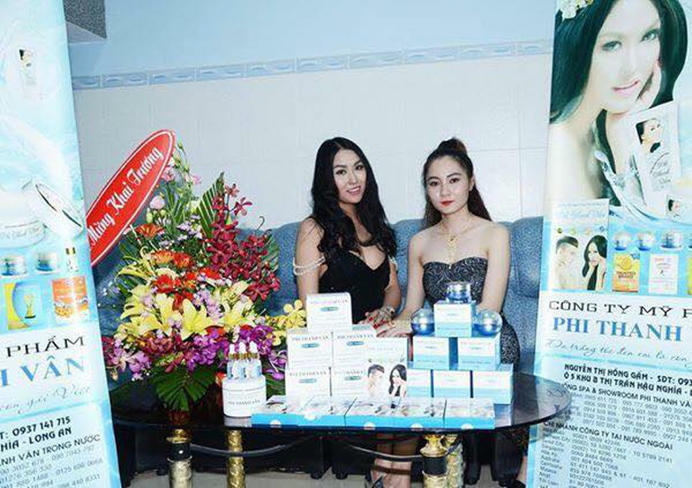 Công ty cổ phần Mỹ phẩm Phi Thanh Vân đăng ký thành lập tháng 7/2016, địa chỉ trụ sở tại xã Hưng Long, quận Bình Chánh, TP HCM. Ảnh: Người đưa tin.