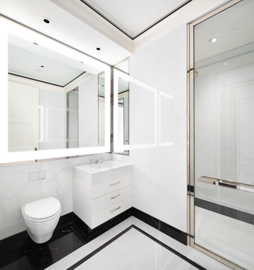 Căn hộ đắt nhất nước Mỹ có 3 phòng ngủ. Mỗi phòng đều có nhà tắm riêng.