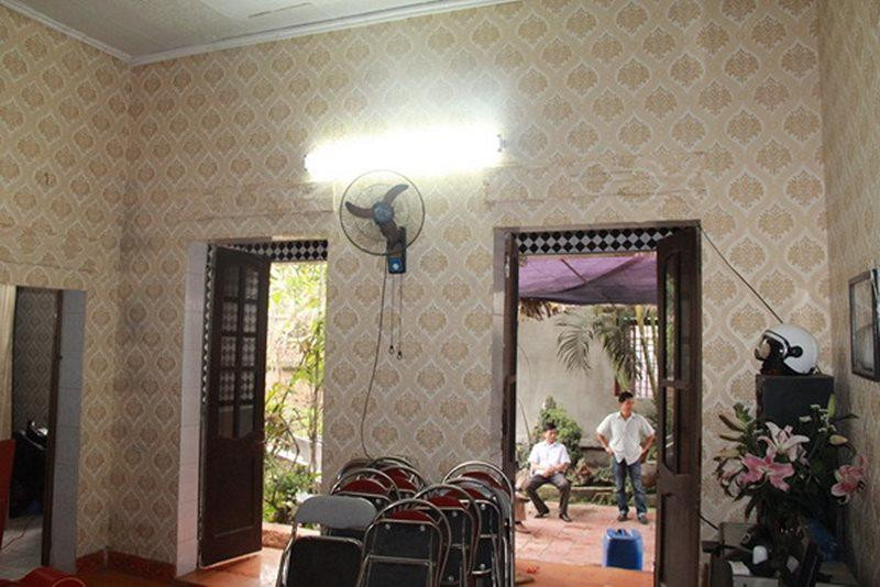 Căn nhà của nam diễn viên Hiệp Gà khá rộng và thoáng. Ảnh: Giadinh.