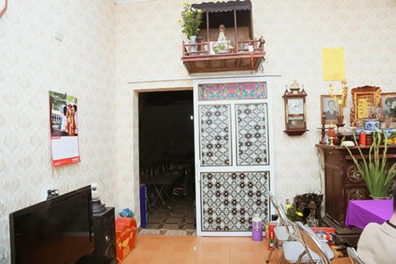 Các phòng được chia nhau bằng cửa lùa. Ảnh: Giadinh.