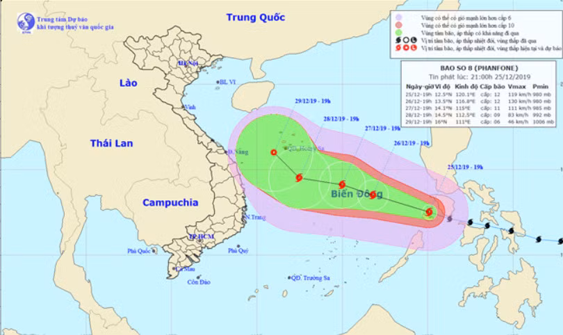 Dự báo thời tiết 26/12: Miền Bắc mưa rét, bão số 8 vào Biển Đông Du bao thoi tiet 26/12: Mien Bac mua ret, bao so 8 vao Bien Dong