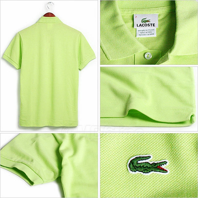 Chẳng hạn, mẫu áo polo nam Lacoste hình con cá sấu được khâu và may tinh tế, răng của con cá sấu được hiện rõ. Ngoài ra, hình logo này còn có khả năng phát sáng. Ảnh: Internet.