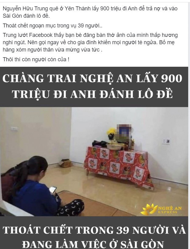 Chang trai thoat chet khi khong sang Anh la 