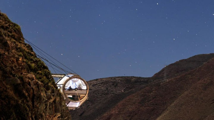 Bên cạnh tầm nhìn đẹp mắt, khách sạn còn được ca ngợi bởi thiết kế xanh. Ảnh: CNN.