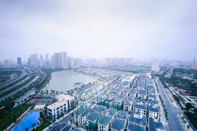 Từ căn hộ của Shark Hưng và Thu Trang có thể nhìn thấy bao quát một góc thành phố.