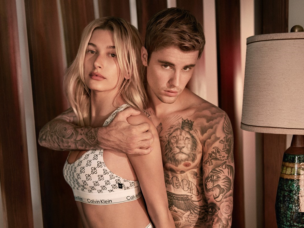 5 ngày sau đám cưới, vợ chồng Justin Bieber và Hailey Baldwin xuất hiện đầy nóng bỏng trong chiến dịch quảng cáo nhân 50 năm thành lập thương hiệu Calvin Klein. Ở đoạn video đi kèm, đôi uyên ương liên tục âu yếm nhau trong các mẫu nội y mới nhất đến từ bộ sưu tập CK50.
