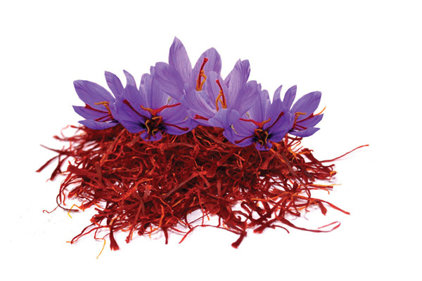 Thời gian gần đây, nhụy hoa nghệ tây (Saffron) loại đặc biệt được giới nhà giàu săn lùng để làm quà biếu dù giá bán lẻ lên tới 350 triệu đồng/kg. Ảnh: Facebook.