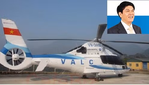 Đây là chiếc trực thăng 6 chỗ ngồi, giá khoảng 5 triệu USD chưa kể chi phí khai thác, bảo dưỡng. Ảnh: Người đưa tin.