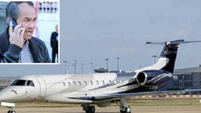 Đến năm 2017, bầu Đức đã bán lại chiếc máy bay này cho hãng hàng không Vietstar Airlines để khai thác thương mại. Ảnh: Zing.