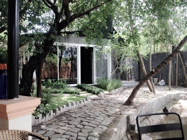 Trước đó, người mẫu Phi Thanh Vân từng chia sẻ về ngôi nhà vườn với khoảng không gian khá thoải mái. Ảnh: Vietnamnet.