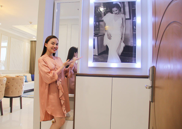 Căn hộ của Giang Hồng Ngọc ở quận Bình Thạnh, TP. HCM, rộng hơn 100m2, giá 6 tỷ đồng. Ảnh: Giadinhnet.