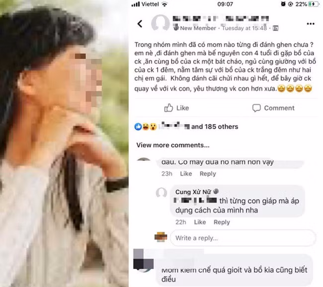 Man danh ghen 'dinh' nhat nam: Den tan nha nhan tinh cua chong an, ngu