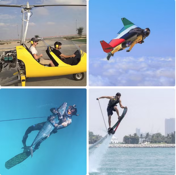 Trên mạng xã hội, Thái tử Fazza thường xuyên cập nhật cuộc sống thường ngày của mình khiến người dùng mạng không khỏi ghen tỵ.