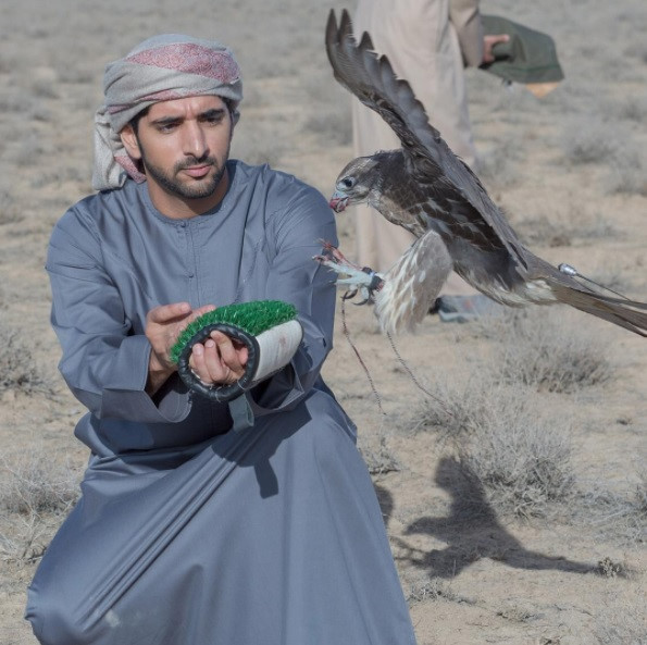 Không chỉ vậy, Thái tử Fazza còn sở hữu nhiều động vật quý như đại bàng, sư tử...Nguồn ảnh: Instagram.