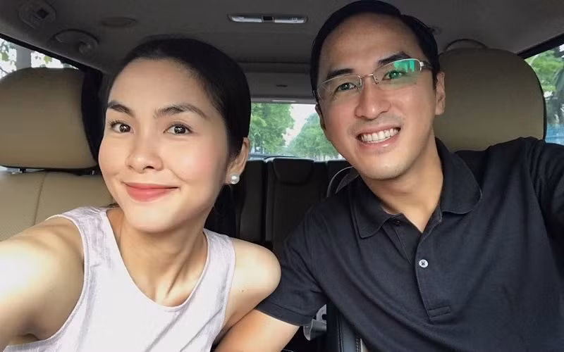 Sau đó, hai người chia tay khi nữ diễn viên quyết định sang Singapore du học. Thời gian sau, cô gắn bó với doanh nhân Louis Nguyễn. Năm 2012, Hà Tăng lên xe hoa với doanh nhân Việt Kiều và hạnh phúc tới tận bây giờ. Ảnh: Giadinh.