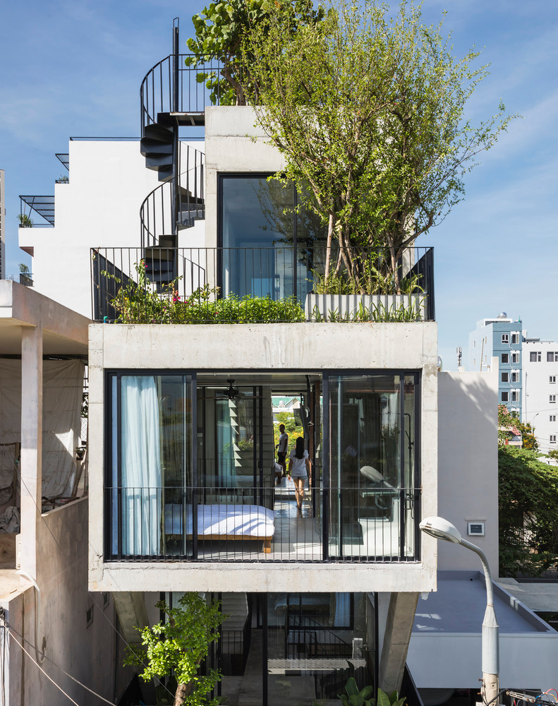 Ngoi nha be tong tho moc o Da Nang an tuong tren bao My