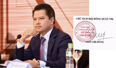 Ông Ngô Chí Dũng trở thành Chủ tịch HĐQT Ngân hàng Việt Nam Thịnh Vượng (VPBank) từ năm 2010 đến nay. Tại VPBank, ông Dũng nắm giữ hơn 121 triệu cổ phần, tương đương 5,06% vốn điều lệ của nhà băng này. Ảnh: Dân Việt.