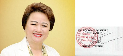 Bà Nguyễn Thị Nga đã từ bỏ vị trí Chủ tịch SeABank để lựa chọn ghế Chủ tịch Tập đoàn BRG. Tuy nhiên, bà Nga được cho là người có uy lớn nhất tại SeABank với vai trò Phó Chủ tịch HĐQT tại ngân hàng này, nơi bà có 10 năm ngồi ghế Chủ tịch HĐQT. Ảnh: Infonet.