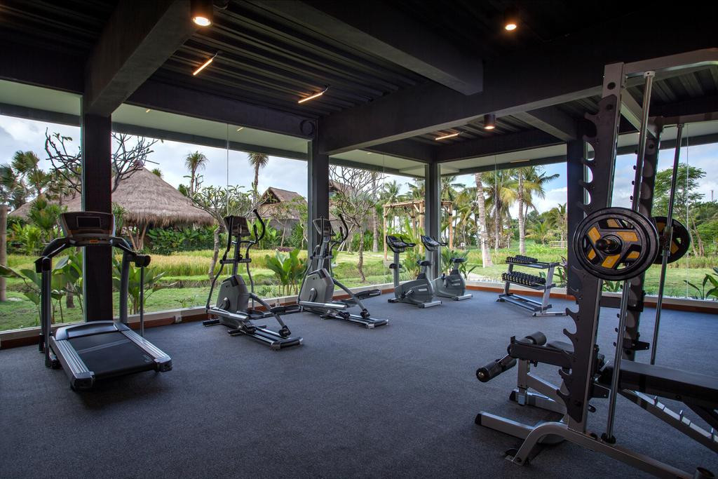 Ngoài ra, khu resort còn có phòng tập thể thao cho các cầu thủ đội tuyển Việt Nam rèn luyện sức khỏe.