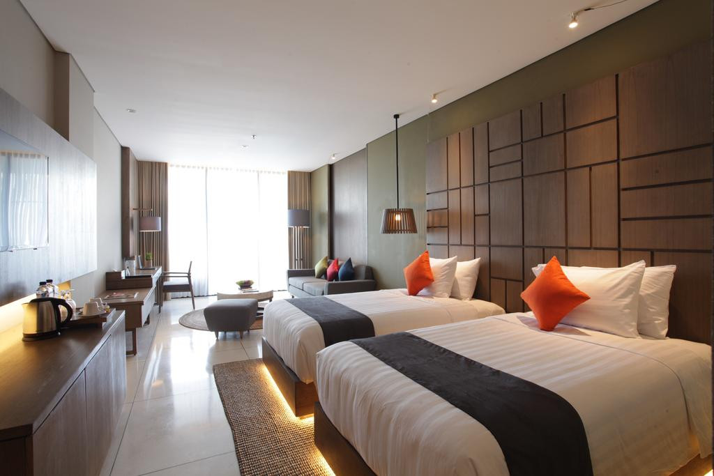 Các phòng tại đây khá rộng rãi, đều được thiết kế đẹp mắt, đều có view hướng ra khung cảnh thiên nhiên.