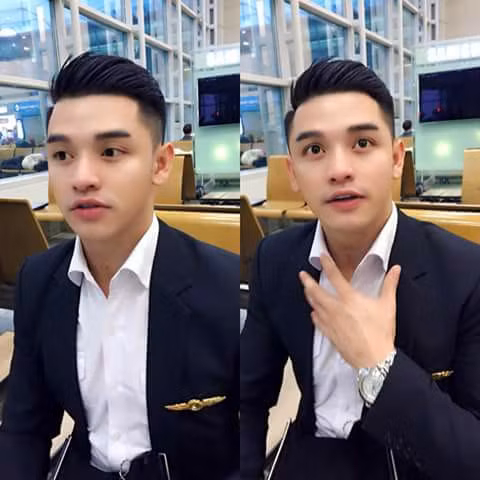 Sở hữu gương mặt điển trai với nhiều đường nét nam tính, cùng chiều cao lên tới 1m82, chàng phi công gốc Việt Bin Nguyễn khiến nhiều cô gái trẻ chú ý đến mình. Ảnh: Pose.