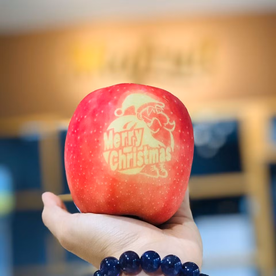 Táo có màu đỏ, quả to mọng, vị thơm, ngọt. Ảnh: Mia Fruit.