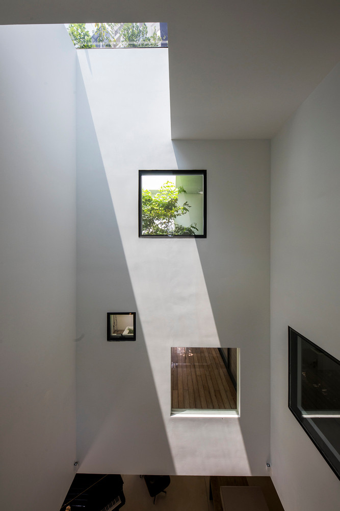 Cách tiếp cận đó giúp gia chủ cảm nhận được sự thay đổi của thời tiết, của giờ trong ngày một cách rất trực tiếp.