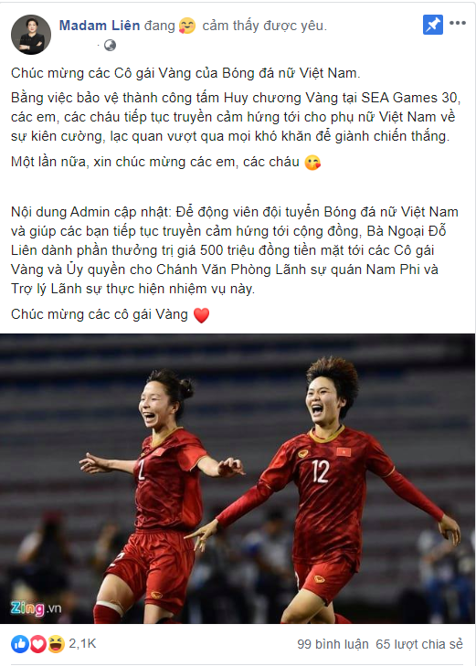 Shark Lien moi 2 tuyen bong da Viet Nam vo dich SEA Games du lich Nam Phi-Hinh-2