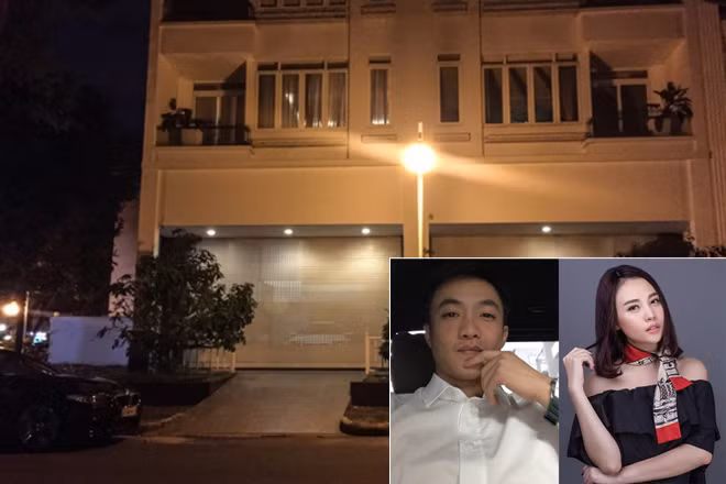 Tổ ấm của Cường Đô La và Đàm Thu Trang tọa lạc tại khu đô thị Phú Mỹ Hưng, quận 7, TP HCM.