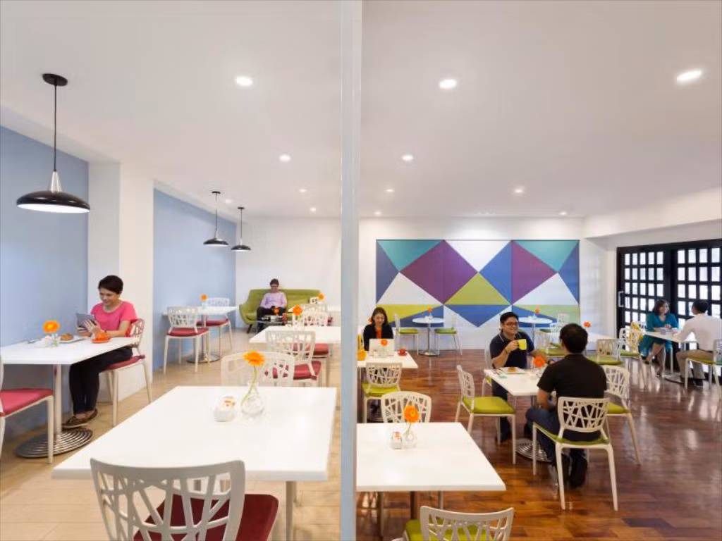 Quán cà phê hứa hẹn là không gian thư giãn lý tưởng cho các cầu thủ U22 Việt Nam.