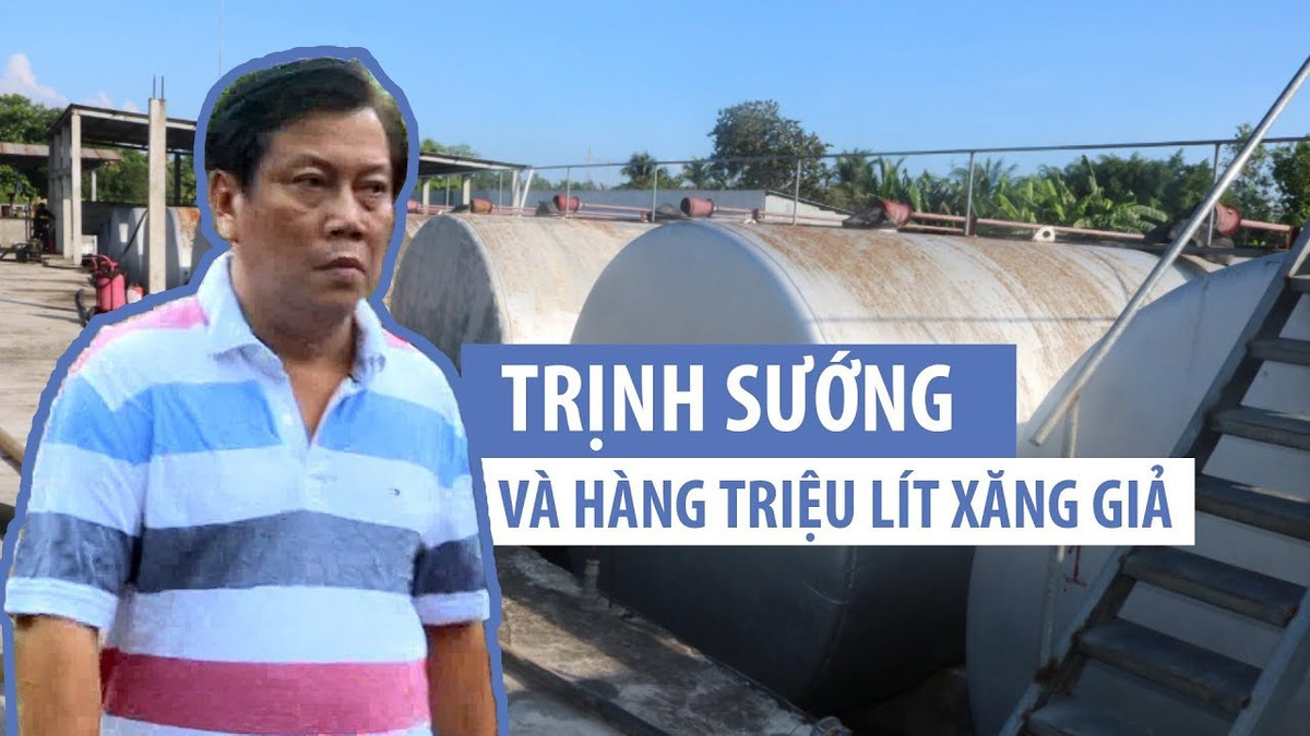 Đại gia Trịnh Sướng là Chủ tịch HĐTV kiêm giám đốc Công ty TNHH Mỹ Hưng. Ông Sướng cũng sở hữu rất nhiều cửa hàng kinh doanh xăng dầu trên quốc lộ 1 và các quốc lộ khác ở khắp đồng bằng sông Cửu Long. Ảnh: Youtube.
