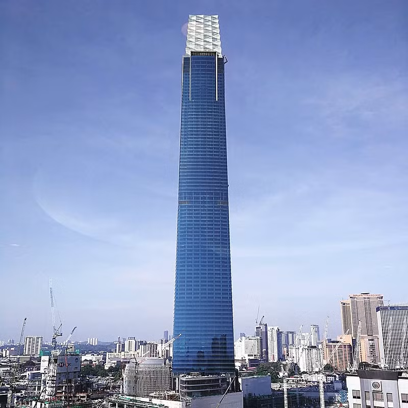  Tòa tháp bao gồm 106 tầng và 6 tầng hầm. Ảnh: Wiki.