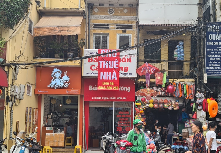 Có mặt bằng nằm ở vị trí đắc địa được chủ nhà giảm từ 35 triệu đồng/tháng xuống còn 10 hoặc 5 triệu/tháng, nhưng vẫn không có khách thuê.