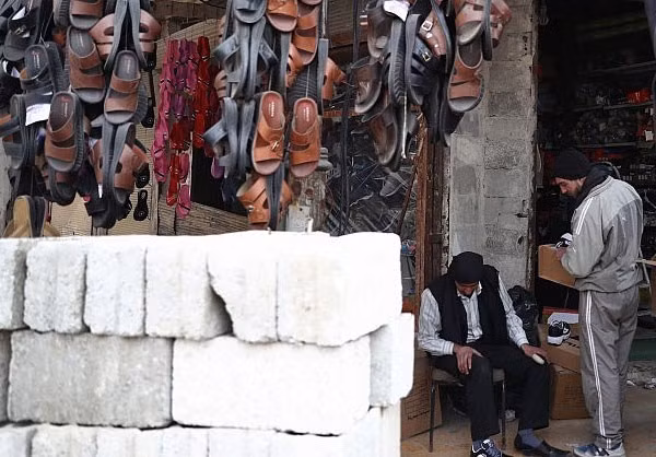 Một cửa hàng bán giày dép ở Đông Aleppo. (Nguồn ảnh: Fars News Agency)